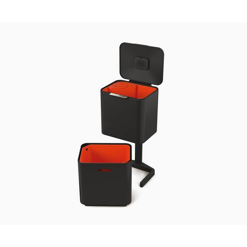 Joseph Joseph Totem Max 60L Dual Trash Can and Recycle Bin (15.85 US Gallons)