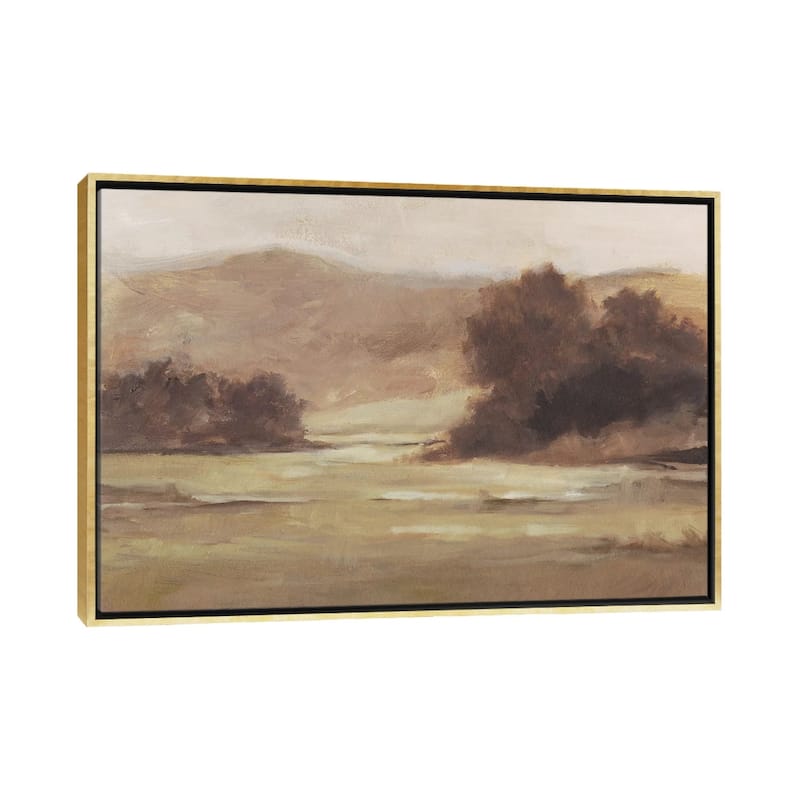 iCanvas "Muted Landscape I" by Ethan Harper Framed Canvas Print - Gold - 18x26