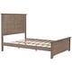 preview thumbnail 5 of 30, Farmhouse Wooden Platform Bed with Panel Headboard for Teen Room