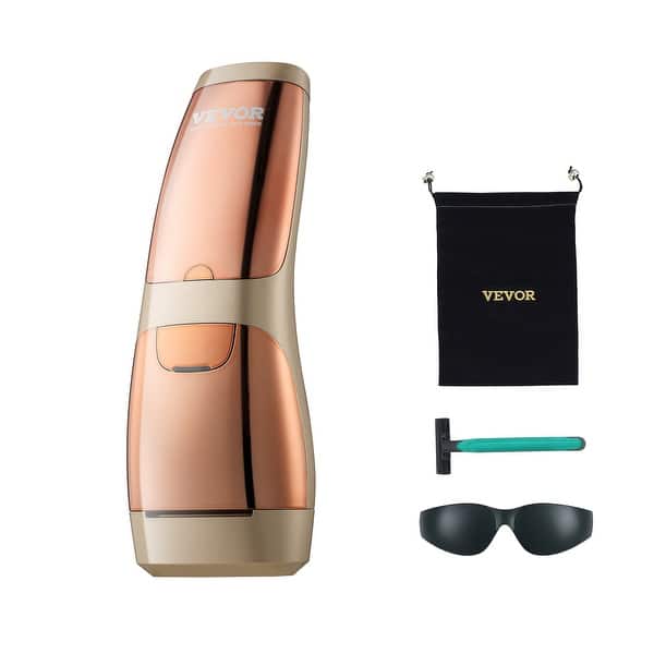VEVOR IPL Hair Removal Painless At-Home Hair Removal Device for Women Men, Auto/Manual Modes, 5 Levels for Body & Face