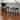 Modern Set of 2 Bar Stools with Leather Cushioned Seats, Nailhead Trim, Solid Wood Legs for Dining Room Living Room and Bar