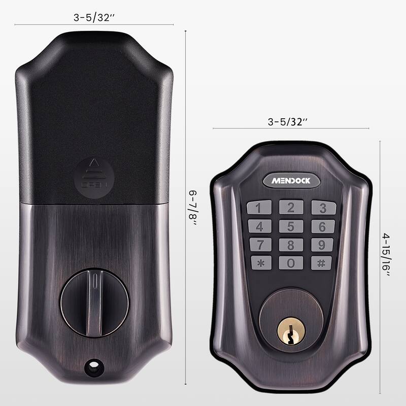 Smart Lock with Auto-Lock, Bluetooth and App Control
