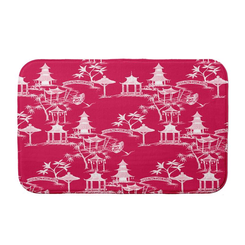 Chinapezka Bath Mat - 17 x 24 - Pink