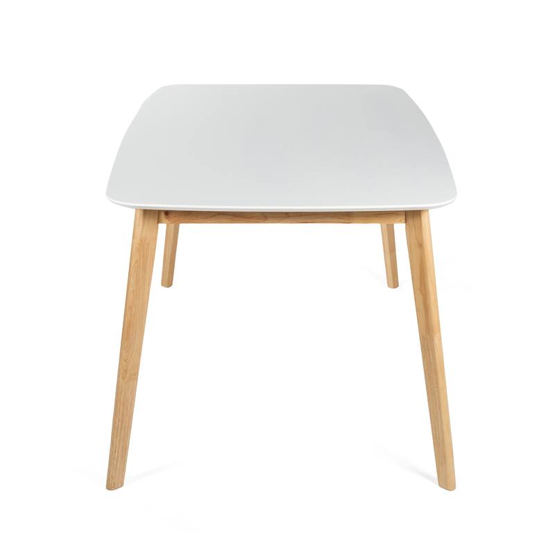 Mid-Century Design Dining Table, 59.00" W X 35.50" D X 29.50" H