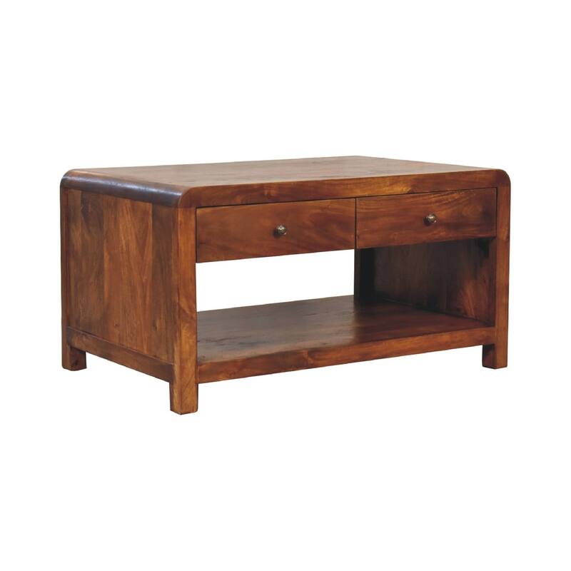 Artisan Furniture Chestnut Solid Wood Chestnut Aspen Coffee Table
