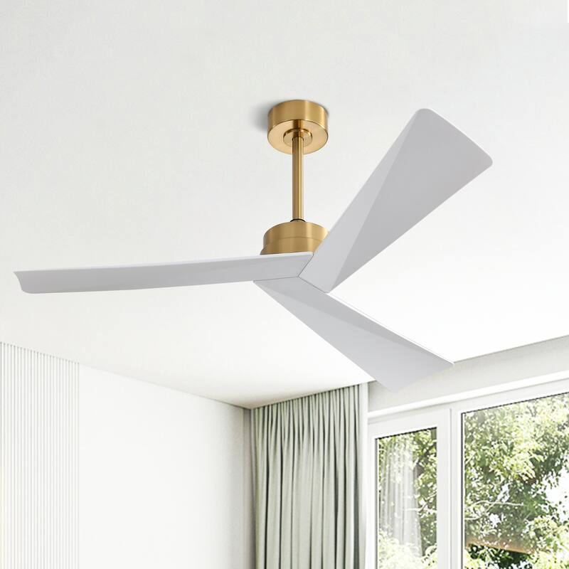 WINGBO 52" 3 ABS Blades DC Motor Ceiling Fan with Remote Control