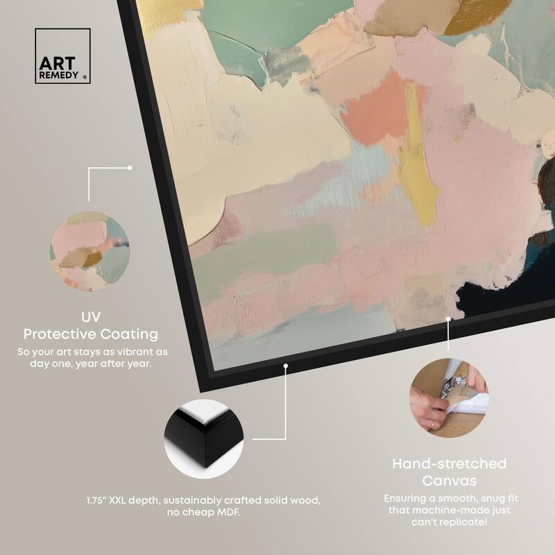 Brushed Beauty II Canvas by Art Remedy