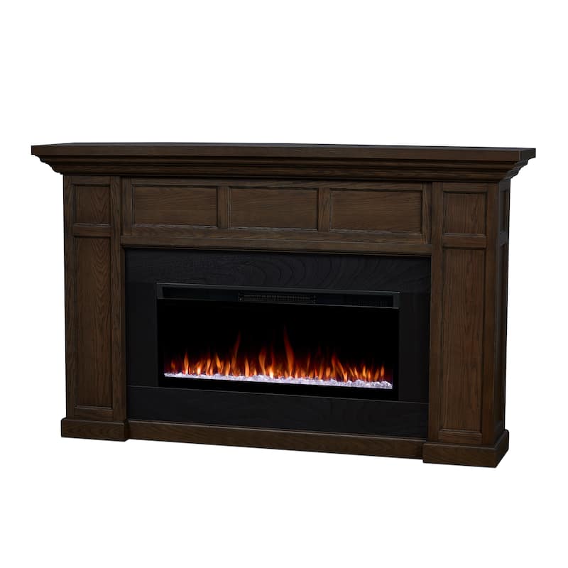 Alcott 75" Smart Landscape Electric Fireplace by Real Flame
