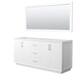 Option White / Brushed Nickel Hardware