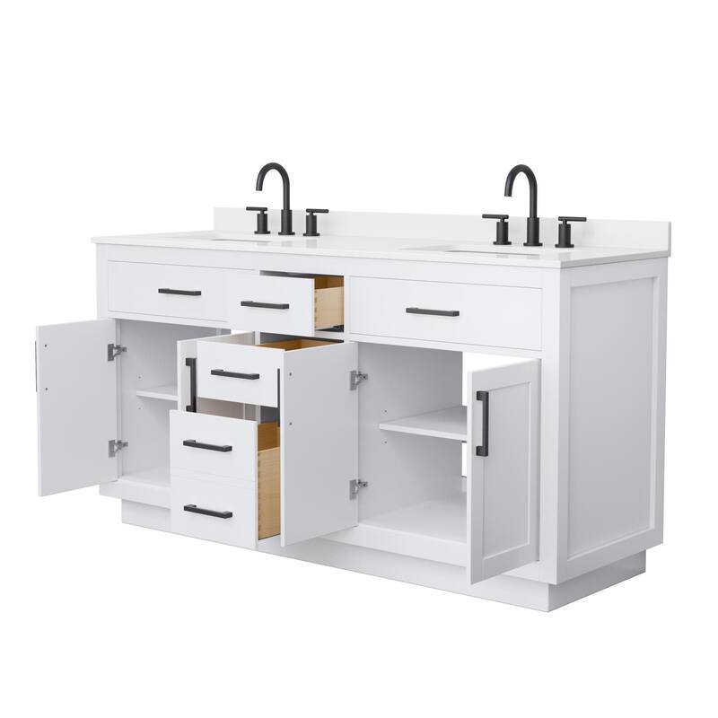 Wyndham Collection WCG262666D-QTZ-US3MXX Beckett TK 66" Free Standing