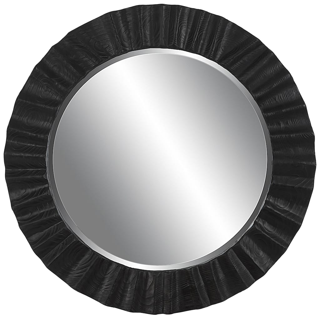 Uttermost 09798 Caribou 30-3/4" Diameter Circular Framed Bathroom