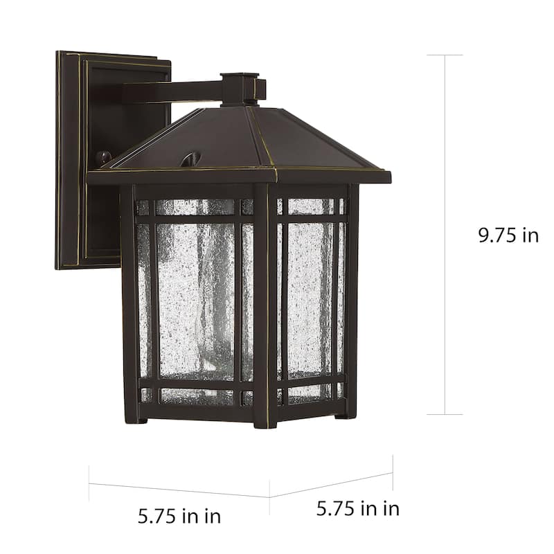 Rebi Bronze Palladian Outdoor Wall Sconce by Havenside Home