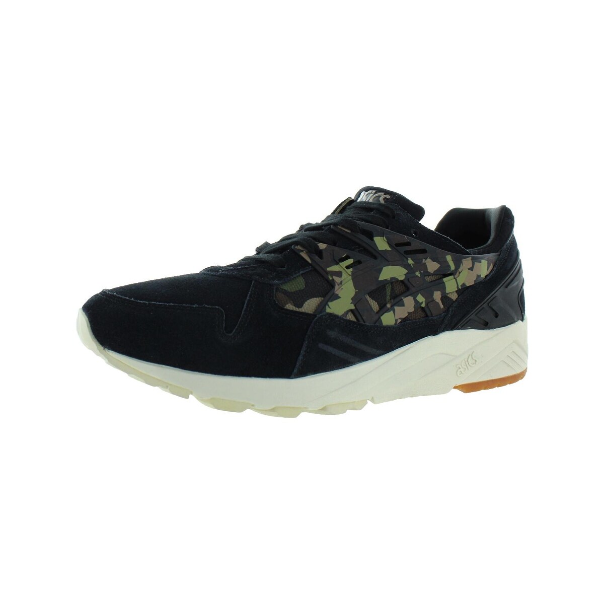 Shop Asics Mens Gel Kayano Sneakers Suede Camouflage Free