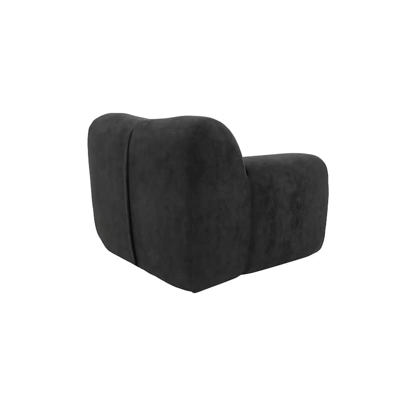 Chenille Accent Chair, Comfy Cloud Sofa Chair, Modern Armchair Boneless Reading Chairs
