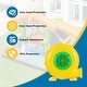 preview thumbnail 9 of 7, Costway 480W Air Blower 0.64 HP Air Pump Fan with Convenient Handle & - See Details