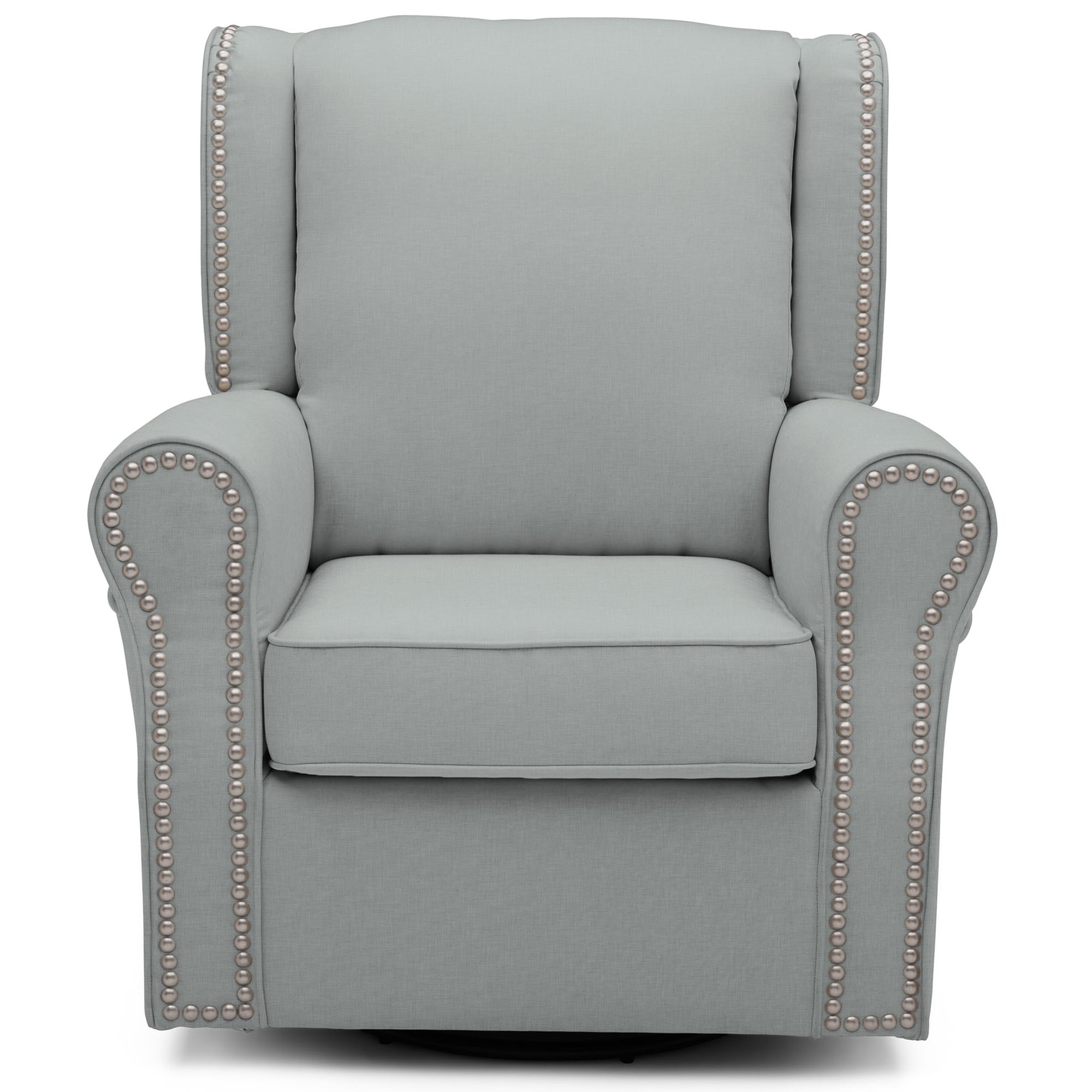Delta Children Middleton Upholstered Glider Swivel Rocker Chair