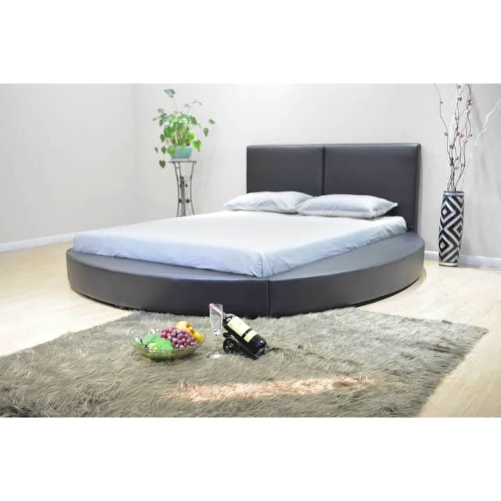 Greatime Modern Round Shape Platform Bed