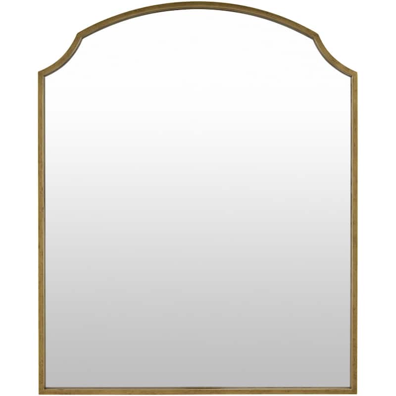 Livabliss Corbin Traditional Mantel Mirror - 36"H x 29"W x 1"D
