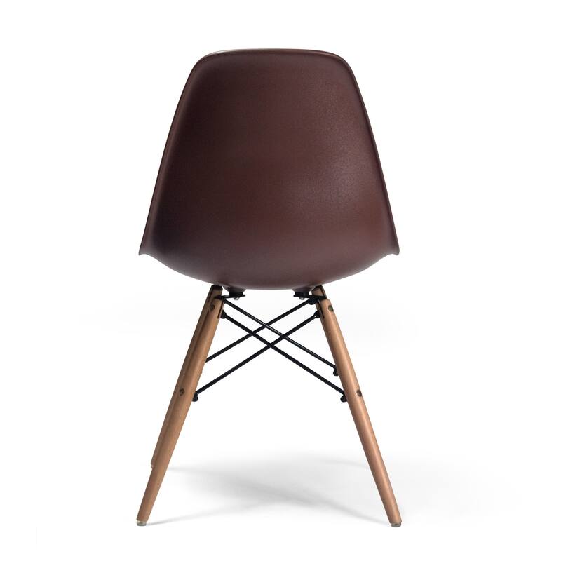 Paris-2 Side Chairs with Natural Legs (Set of 2)
