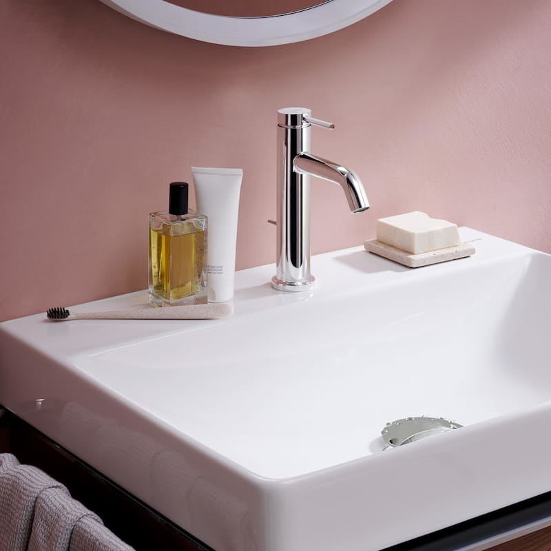 Hansgrohe 73314 Tecturis S 1.2 GPM Single Hole Bathroom Faucet with