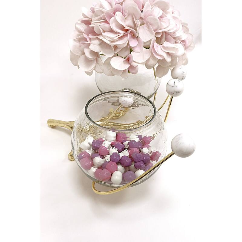 Bowl Branch Centerpiece with Ball Design
