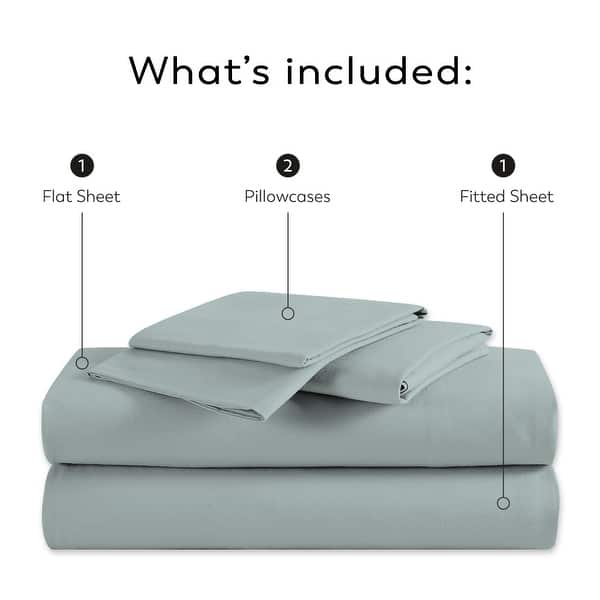 Purity Home 300Thread Count UltraSoft & Silky Cotton Rayon Sheet Set