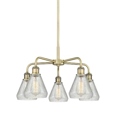Innovations Lighting 516-5CR-15-24 Conesus Chandelier Conesus 5 Light
