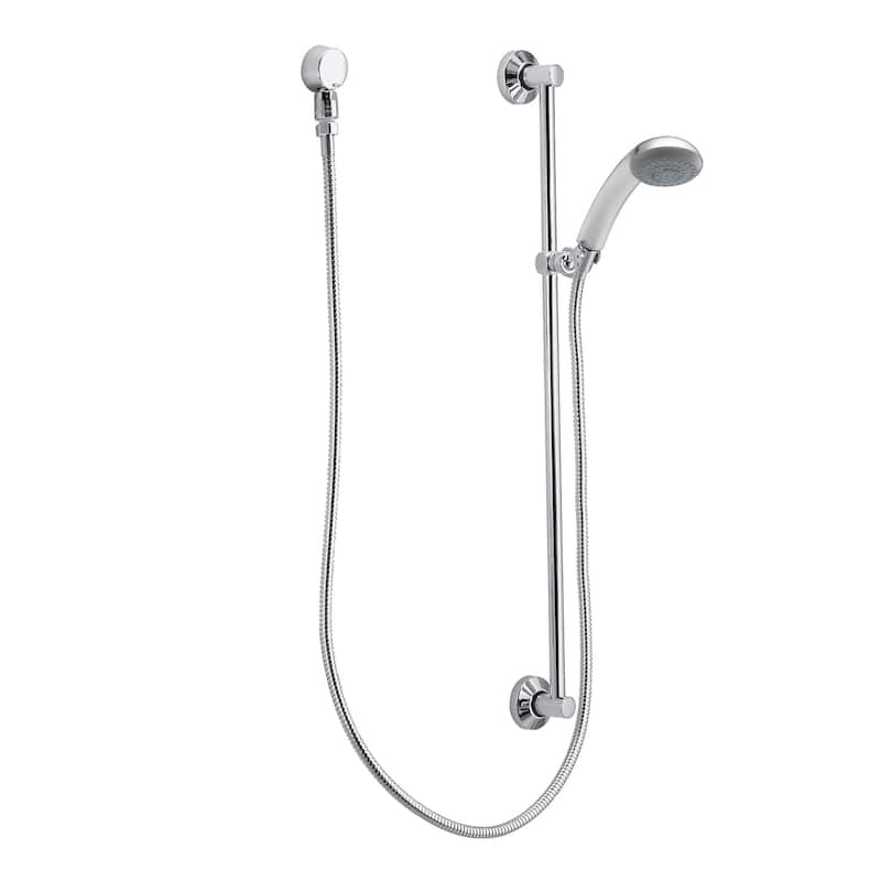 Moen Single Function Hand Shower Package with Hose and Slide Bar - Chrome