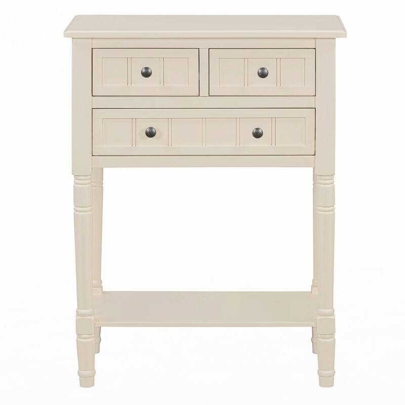 Narrow Console Table(Beige)