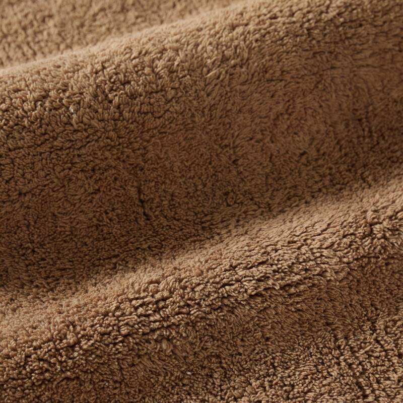 Becky Cameron 100% Cotton Reversible Solid Bath Mat