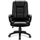preview thumbnail 1 of 34, Bossin Big and Tall Office Chair High Back Executive Chair Ergonomic Adjustable Executive Leather Chair,400lbs Black