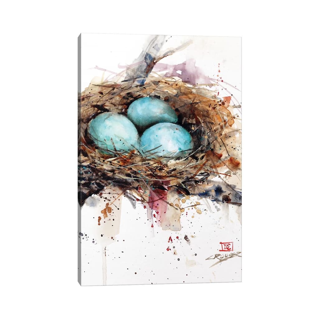 iCanvas "Robins Nest" by Dean Crouser Canvas Print