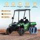 preview thumbnail 14 of 37, EROMMY 24V 2-Seater Ride-On Dump Truck with Remote Control, 4WD, Music & Auto Dump Bed.