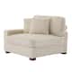 118.4"W Plush Modular Sectional Sofa with Pillows