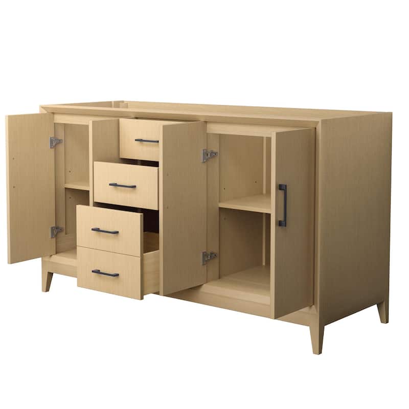 Wyndham Collection WCH7575-60D-CXSXX-MXX Janna 60" Double Free
