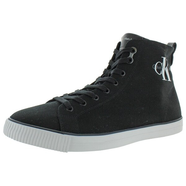 calvin klein high top trainers womens