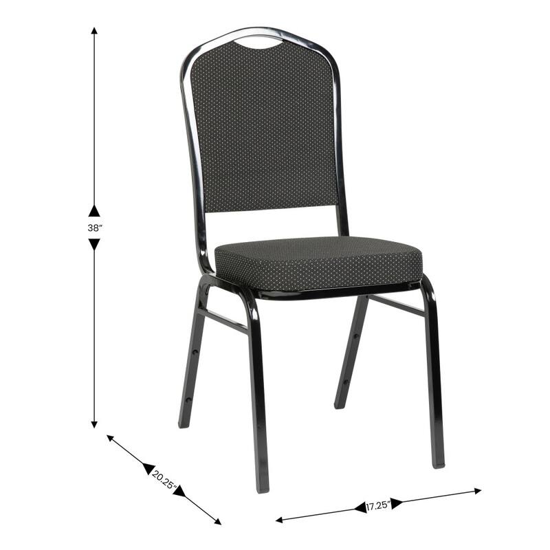 Crown Back Stacking Banquet Chair