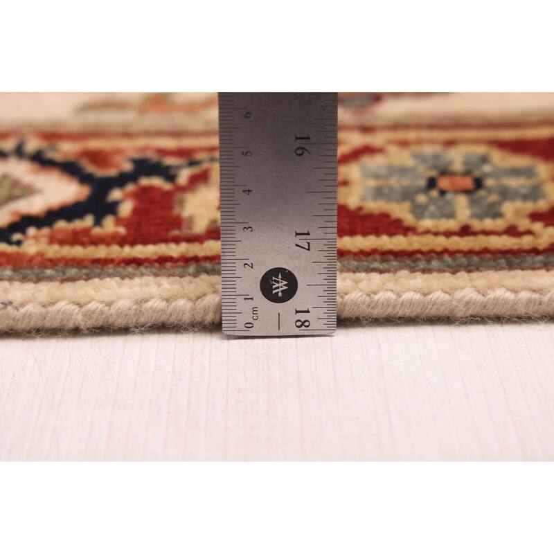 ECARPETGALLERY Hand-knotted Jules Sultane Cream Wool Rug - 2'6 x 7'11