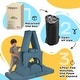 preview thumbnail 7 of 7, Qaba 12 Pcs Foam Climbing Blocks, Climbing Toys for Toddlers, Indoor Soft Play Equipment for Boys and Girls, Blue