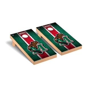 Minot State MSU Beavers Vintage Cornhole Board Set