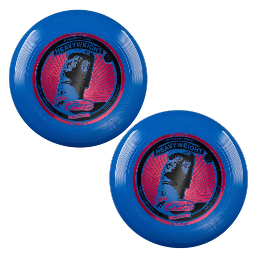 Frisbee Heavyweight 200g, 11 Inch Long Distance and Durable Disc - 2 Pack