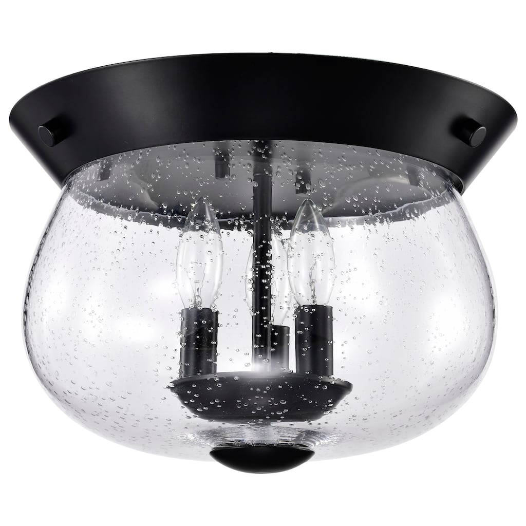 Nuvo Lighting 60/7806 Boliver 3 Light 14" Wide Flush Mount Bowl