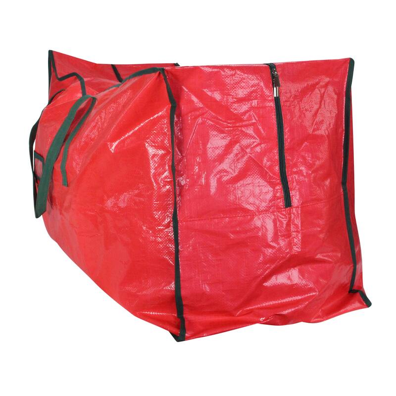 43" Red and Green Canvas Multipurpose Christmas Storage Bag