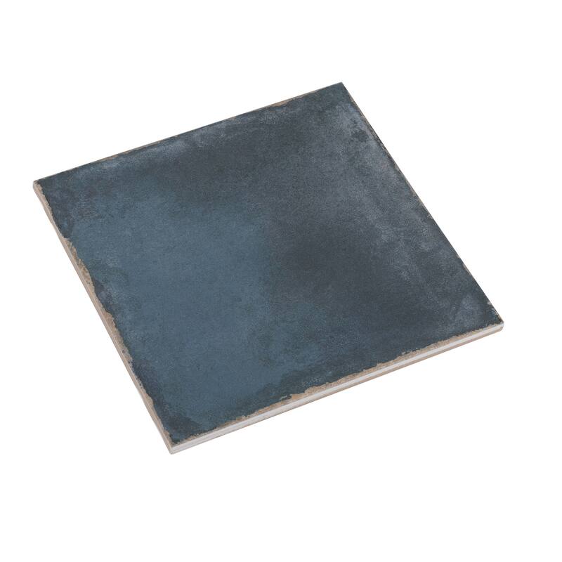 Faenza 8x8 Midnight Navy Porcelain Square Wall and Floor Tile (6.46 sq ft/case) - 15 Pack