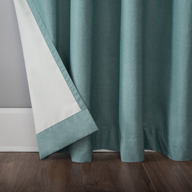 Sun Zero Duran Thermal Insulated Total Blackout Grommet Curtain Panel, Single Panel