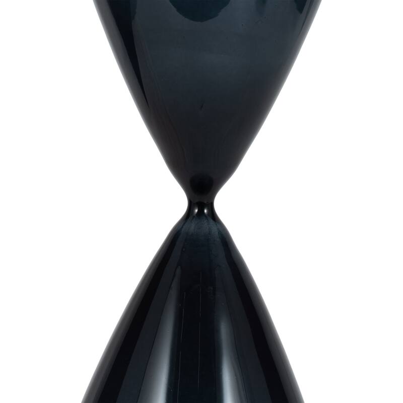 Contemporary Hourglass Sculpture for Home Decor - Stylish Decorative Object