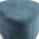 preview thumbnail 34 of 50, Leon 43" W Modern Oversized Chenille Triangular Cheese Ottoman