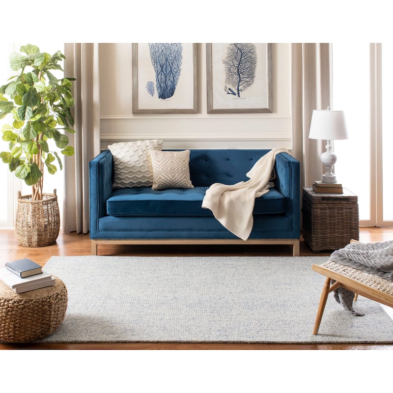 SAFAVIEH Handmade Abstract Emily Modern Wool Rug