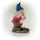 preview thumbnail 39 of 104, Gnome Folding Hands Looking Up Garden Statue