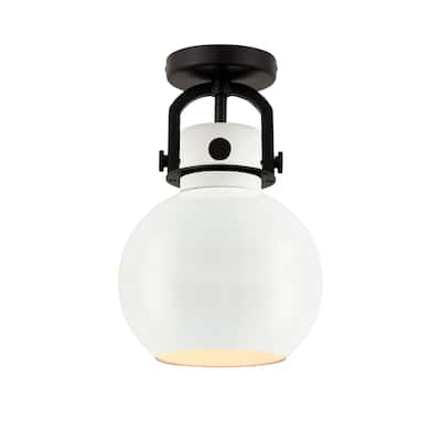 Innovations Lighting 410-1F-15-8 Newton Sphere Flush Newton Sphere 8"